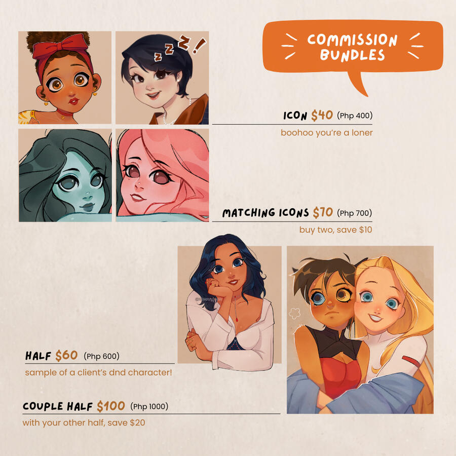 updated commission sheet soon